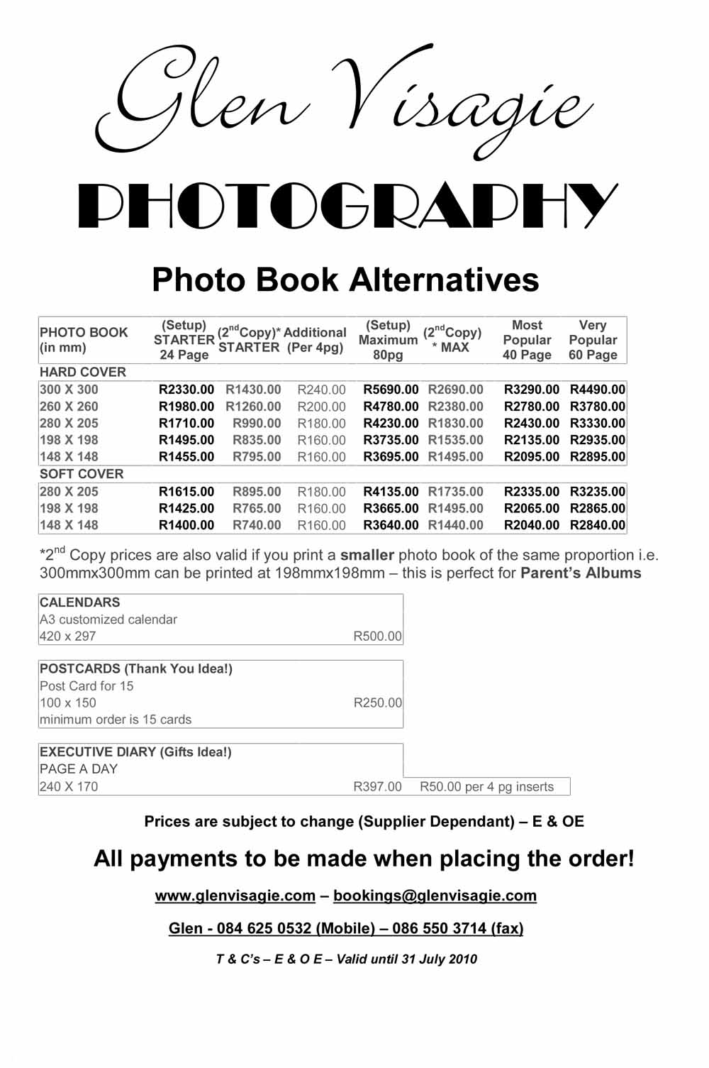 Photobook Prices 